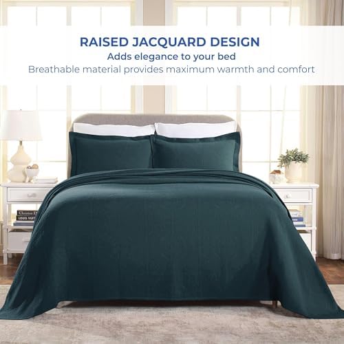 Superior Cotton Fleur De Lis Bedspread Set