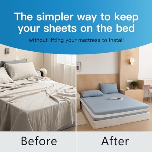 Kybitu Bed Sheet Holder Straps for Twin Full Mattress