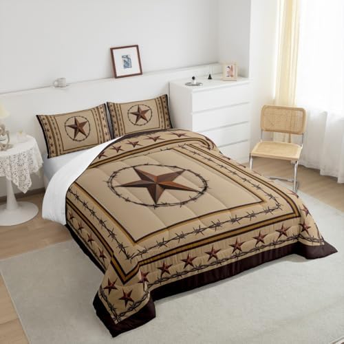 Western Texas Star Kids Comforter Set