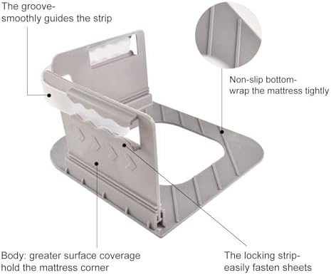 Lock Sheet Holders for Bed Sheets Firm Tight