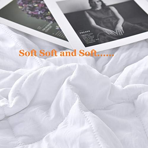 QSH Queens House Ruffle Skirt Bedspread 3 Piece Set