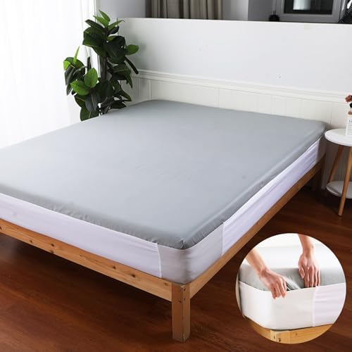 Fitted Sheet Straps for Full Mattress - Sturdy and Reusable 1