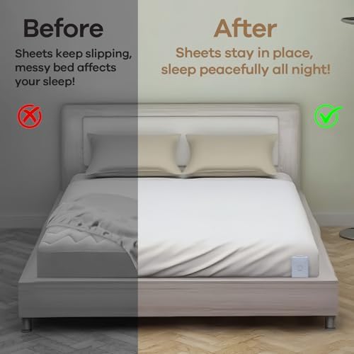 Eepicky Bed Sheet Fastener Set of 4