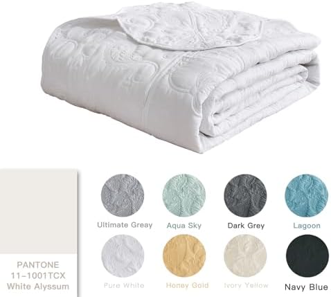 HZ HY Oversized King Bedspread Set 138x122