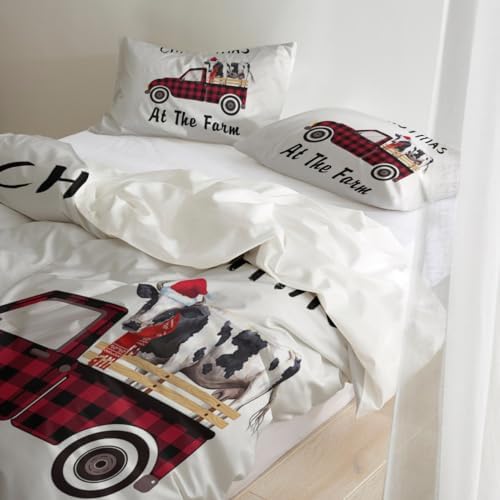 LooPoP Farm Christmas Comforter Set California King 1