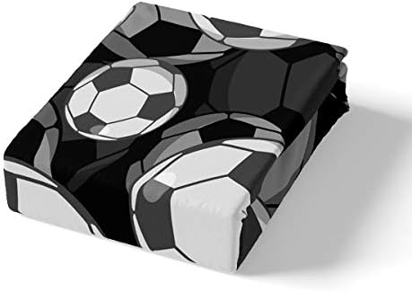 Erosebridal Kids Soccer Duvet Cover Set 2Pcs