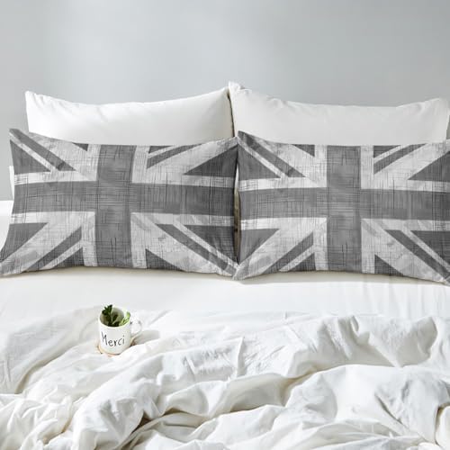 Feelyou UK Flag Bed Sheet Set Queen 4Pcs