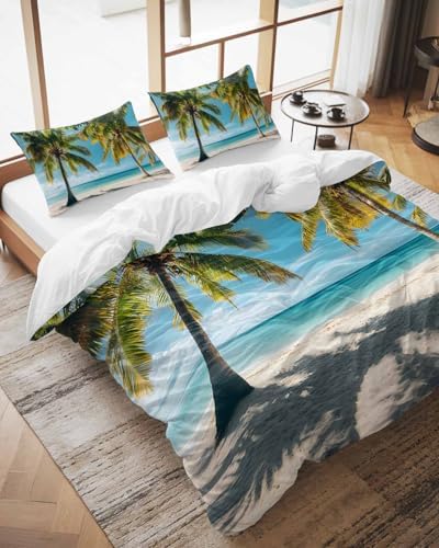 Ocean Bed Duvet Cover Queen Size with Matching Pillowcases