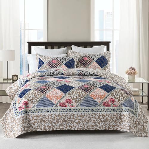 Finlonte Oversized Bedspread Set 3pc - 120x120 Inches