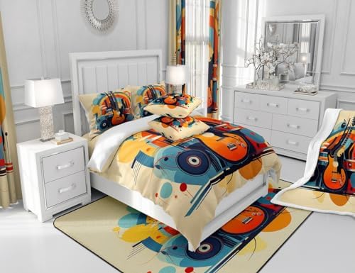 Feelyou Twin Size Duvet Cover Set for Kids
