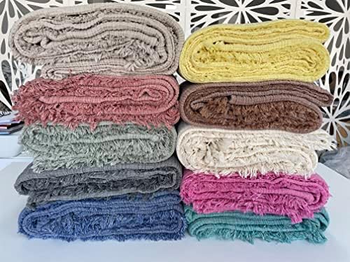 BONPERLA 4 Layer Muslin Blanket Set - Indigo Blue