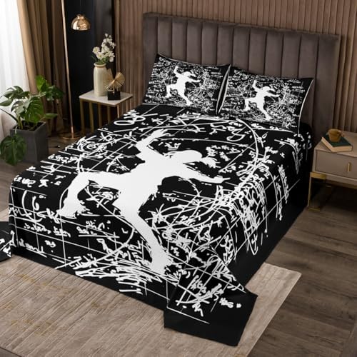 Erosebridal Rock Climbing Quilt Set Twin Size 2 Piece 1