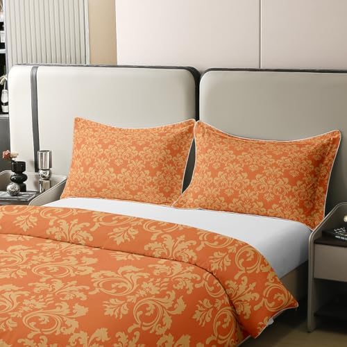 Erosebridal Damask Cotton Duvet Cover Set for Kids