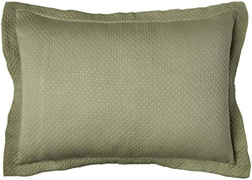 Superior Oversized Bedspread Set Diamond Solitaire Design Twin Sage
