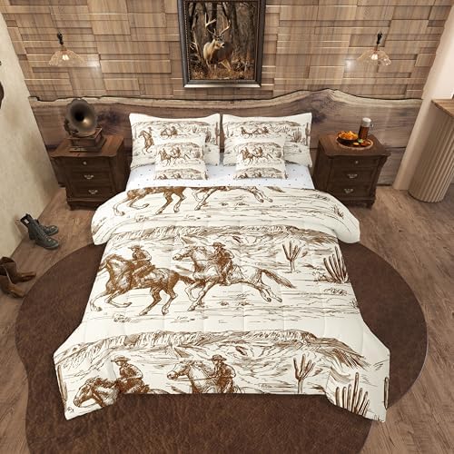 Erosebridal 7 Pcs King Size Bed in a Bag