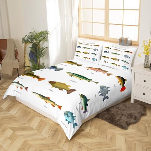 Feelyou 3D Print Duvet Cover Set for Kids and Teens