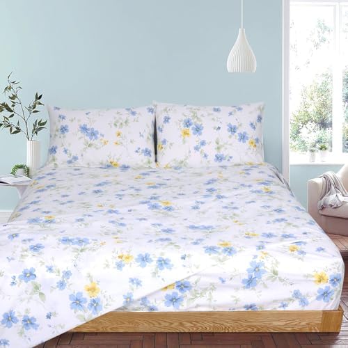 YINFUNG Floral Twin XL Sheet Set 3 Piece