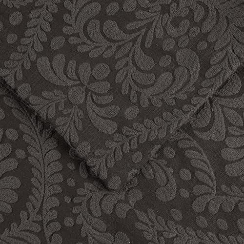 Superior Aspen Cotton Blend 2 Piece Bedspread Set Charcoal
