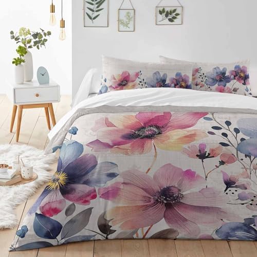 HelloWink 3 Piece King Size Duvet Cover Set