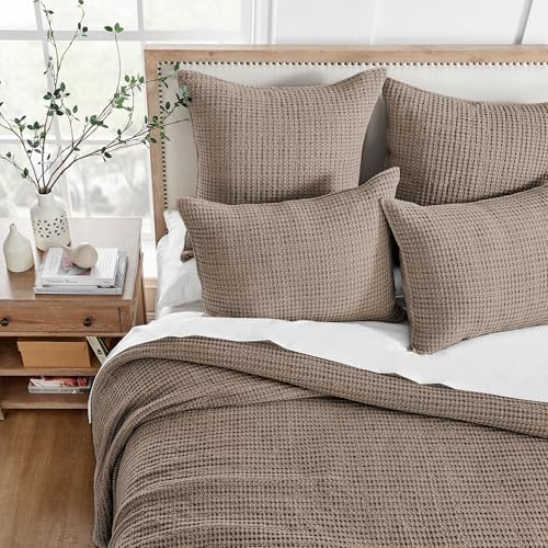 Levtex Home Mills Waffle Queen Bedspread Set