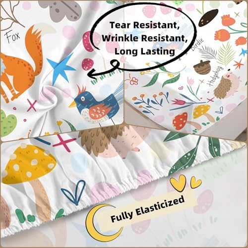 EDGZKO Queen Size Animal Print Bedding Set