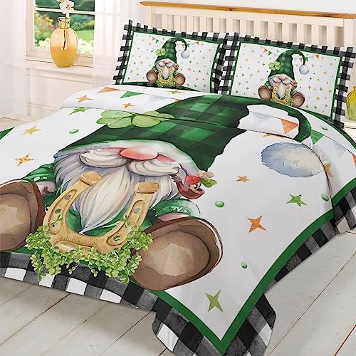 ZOE GARDEN St Patricks Day Duvet Cover Set Full Size 1