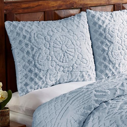 Better Trends Cotton Chenille Bedspread Set Queen