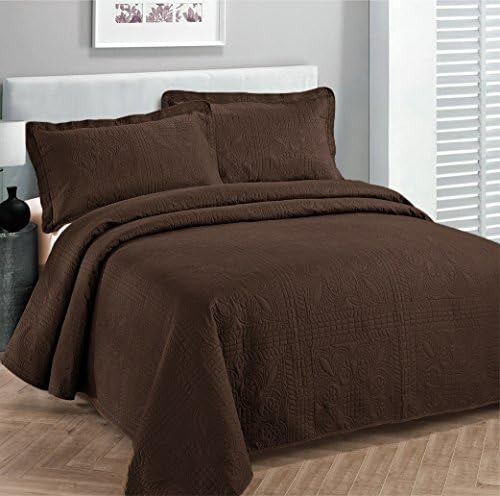 Fancy Linen Luxury Bedspread Coverlet Set 1
