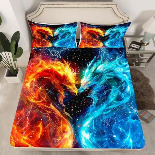 Feelyou Dragon Monster Sheet Set King Size