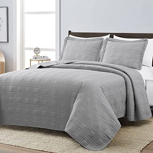 Chezmoi Collection Kingston 3-Piece Bedspread Set