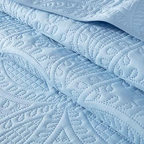 Chezmoi Collection Austin 3-Piece Bedspread Set