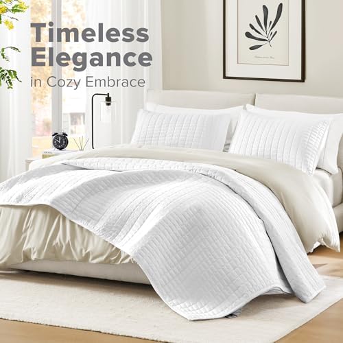 Comfort Spaces King Quilt Set with Shams 3 Piece