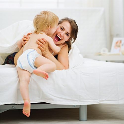 IENJOY Home Pleated Bed Skirt for King Size