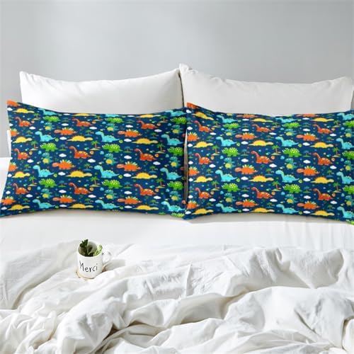 Feelyou Kids Dinosaur Bed Sheet Set King Size