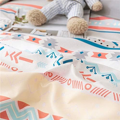 Feelyou Boho Duvet Cover Set Twin Size Zipper