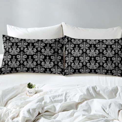 Feelyou Damask Pattern Duvet Cover Set for Kids