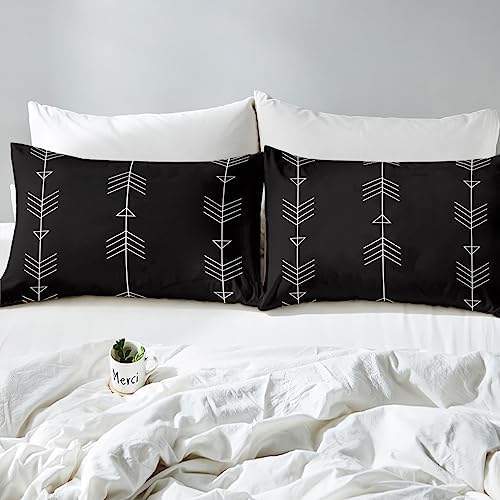 Boho Geometric Queen Sheet Set with Deep Pockets