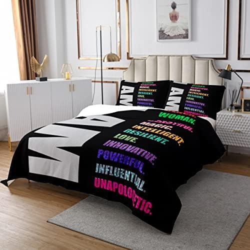 Erosebridal Colorful Striped Bedspread Set 3pcs