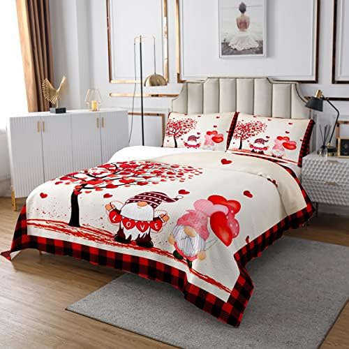 Erosebridal Romantic Queen Size Bedspread Set