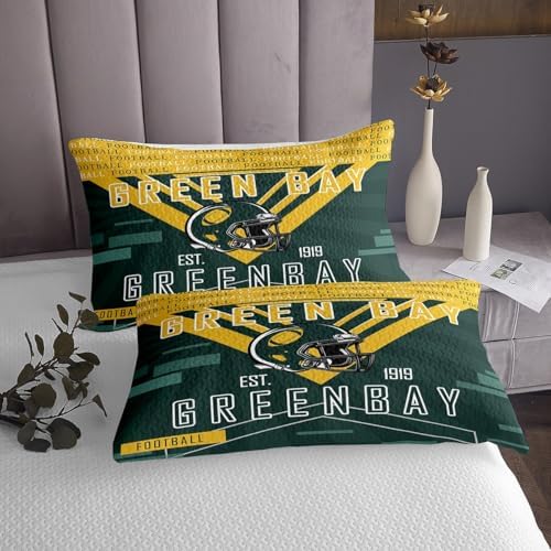 Feelyou Football Coverlet Set Queen Size