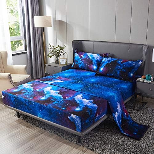 Mengersi Galaxy Sheet Set Twin XL 3 Piece Set 1
