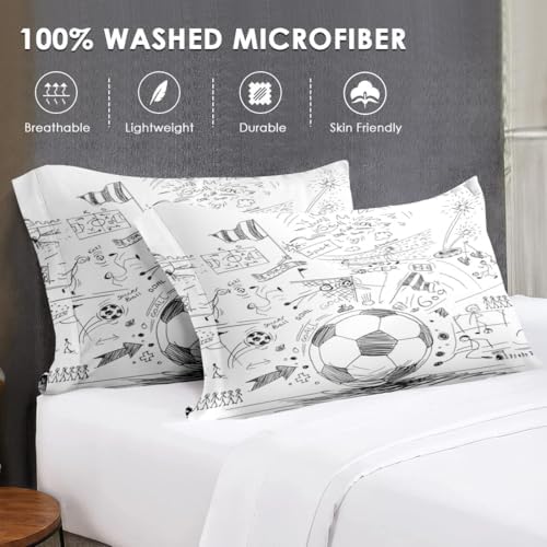WeCozy Full Size Comforter Set with 2 Pillowcases