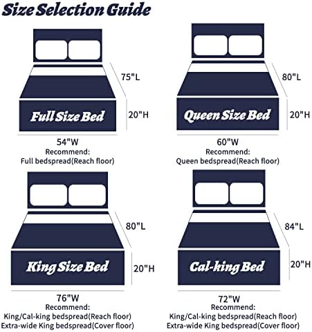 HZ HY Oversized King Bedspread Set 5 Piece 1