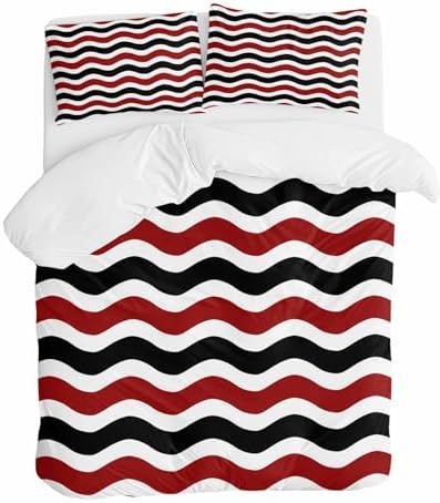ZOE GARDEN Queen Duvet Cover Set 3 Piece with Pillowcases