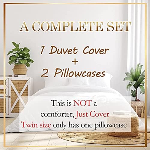 Manfei Western Cowboy Duvet Cover Set Twin Size