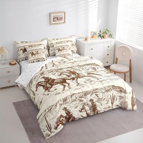 Erosebridal 7 Pcs King Size Bed in a Bag