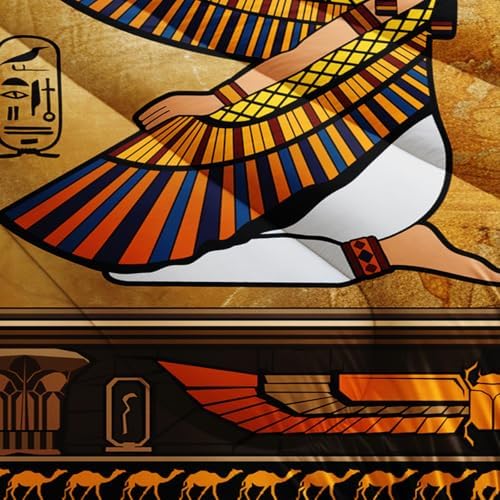 Nttopship Ancient Egypt Comforter Set for Kids