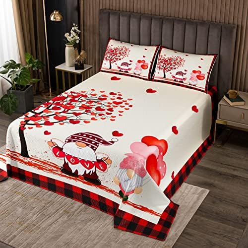 Erosebridal Romantic Queen Size Bedspread Set