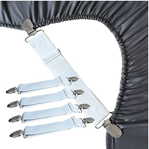 RayTour Sheet Straps Bed Sheet Keeper Holder for Corners