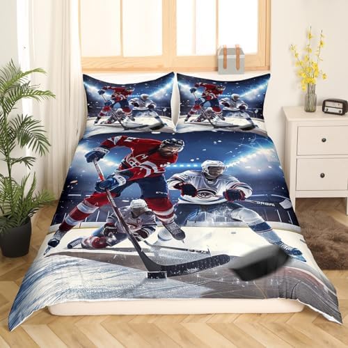 Erosebridal Hockey Duvet Set Twin Size